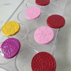 109 | Форма для шоколадных конфет "Медианты" (275*135мм)