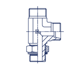 Штуцер FRLG DL28 BSP 1 (корпус)