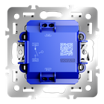 Механизм выключателя одноклавишного 10А, S70