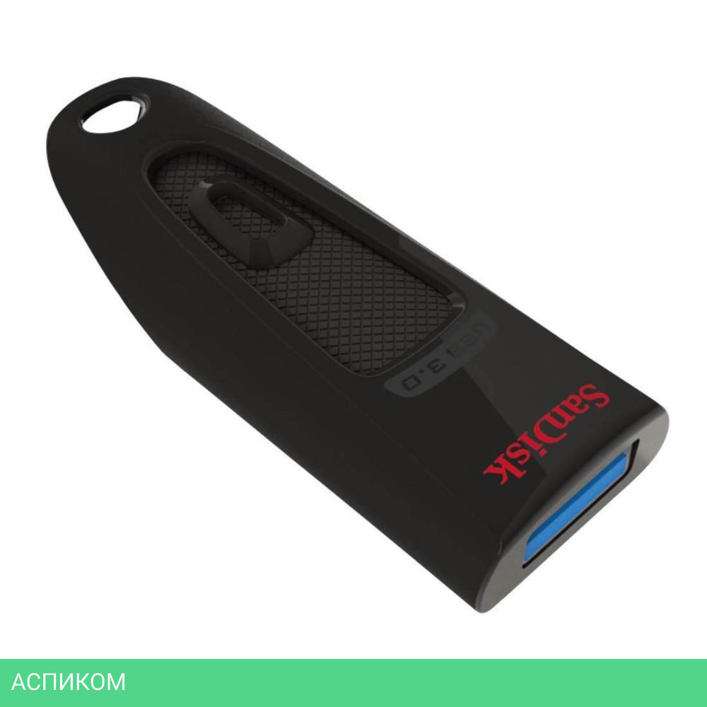 USB Flash-накопитель SanDisk Ultra USB 3.0 256GB Black (SDCZ48-256G-U46)