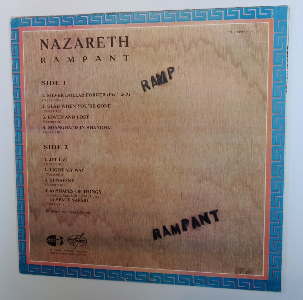 Nazareth Rampant (Russia 1993)