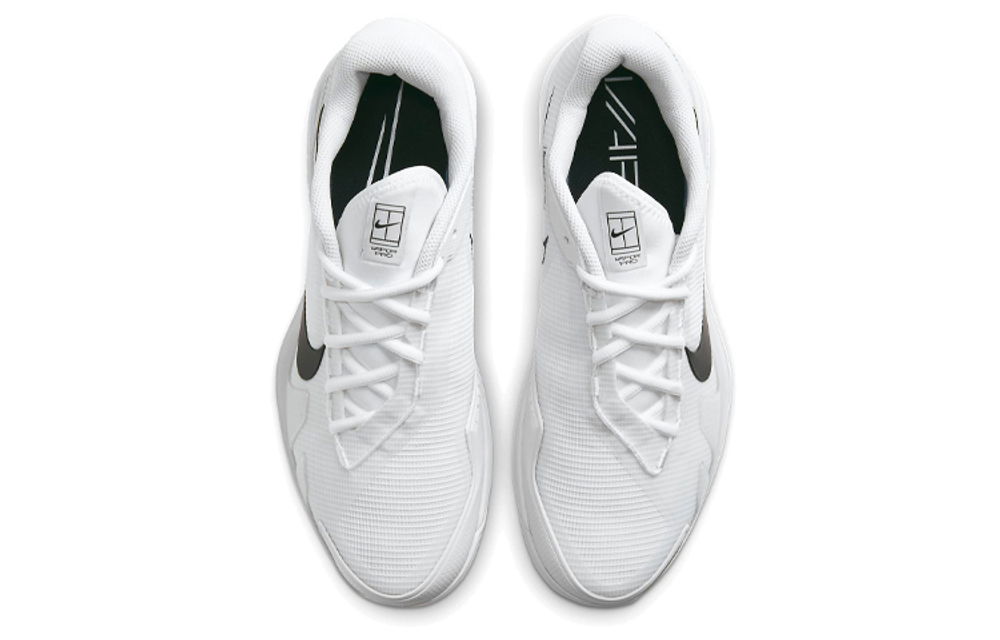 Nike Court Air Zoom Vapor Pro low-top tennis shoes white and black