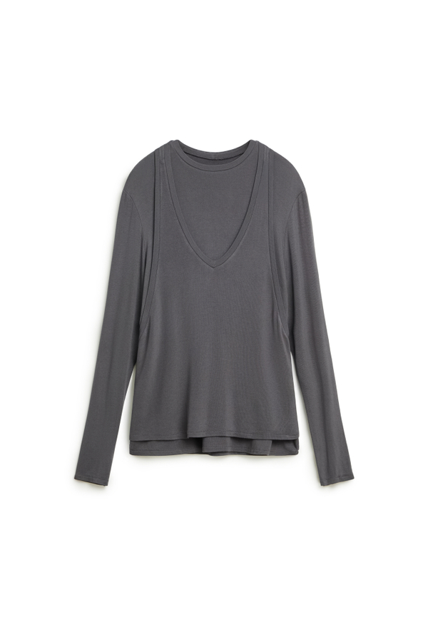 Лонгслив 2в1 Graphite