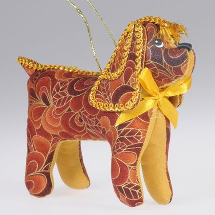 Ёлочная игрушка Щенок