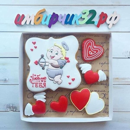 Имбирные пряники Любовь