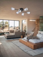 Люстра потолочная JESSY  E14*6*40W черный