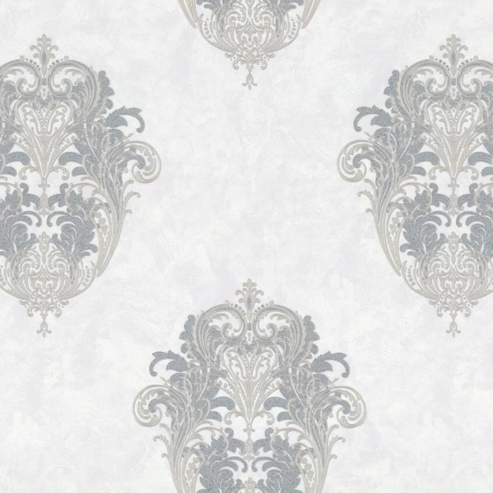 Обои 1,06х10м Prince флиз.осн  горяч.тиснение 9116-21 крем.