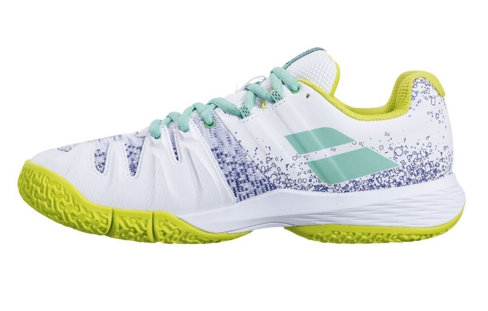Женские кроссовки для Падел Babolat Sensa - white/spring bud