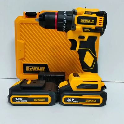 DeWalt Шуруповерт аккумуляторный, бесщеточный 36В, 88 Нм, 2 АКБ