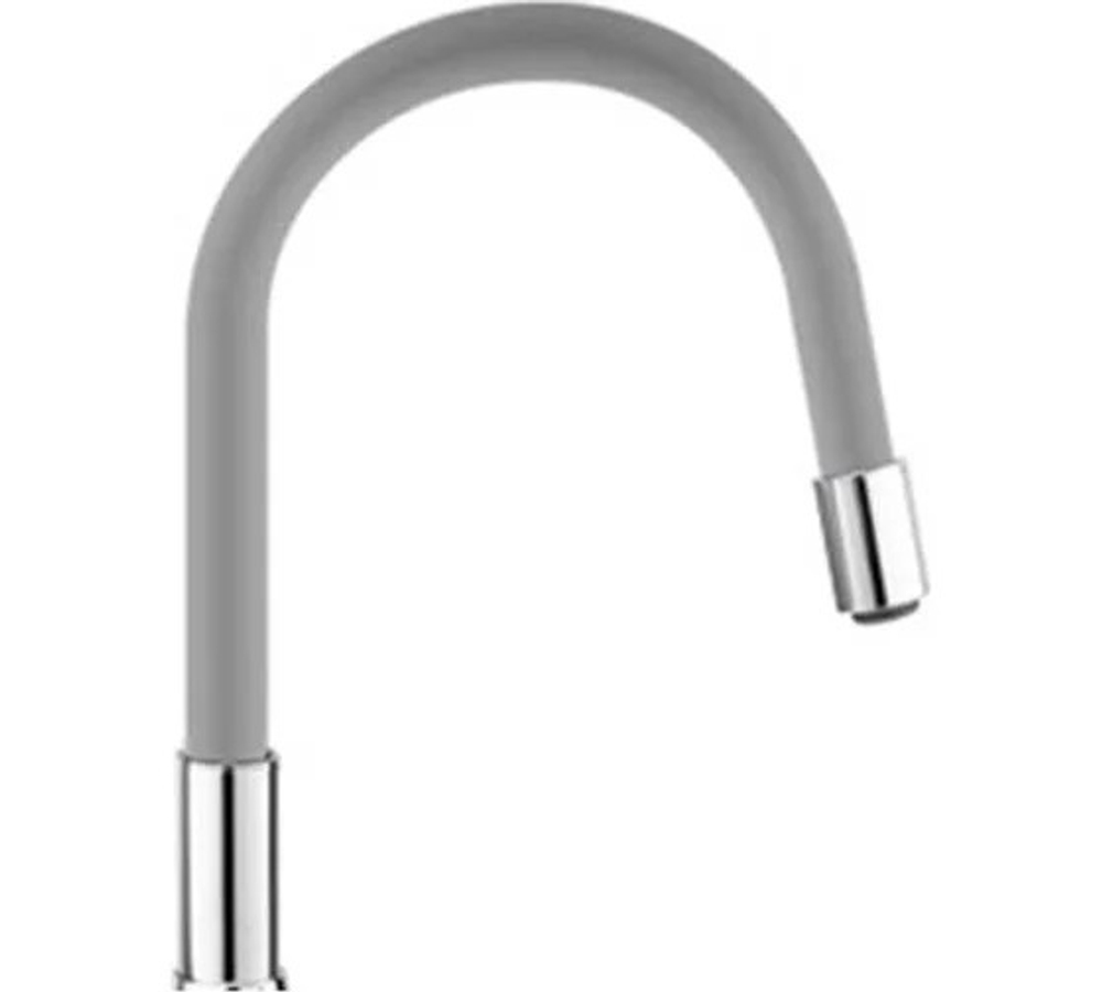 Силиконовый гибкий излив Haiba (серый) HB 7180-3