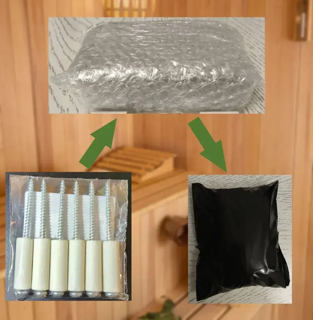 Керамическая втулка, керамическая втулка для бани, монтажный набор для термостойких панелей 12шт