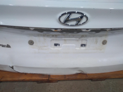 Крышка багажника Hyundai Santa Fe 4 (TM) 18-23 Б/У Оригинал 72800S1100