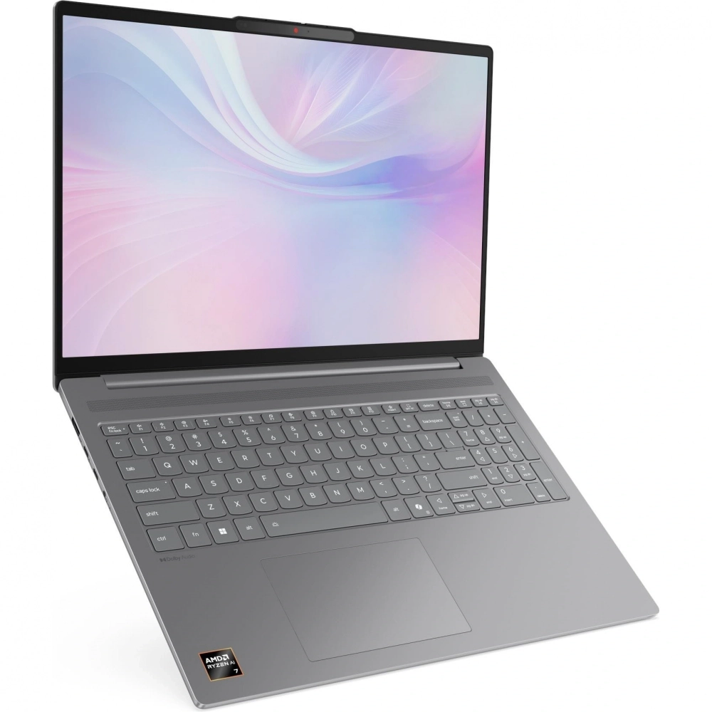 Ноутбук/ Lenovo IdeaPad Pro 5 16AKP10 16"(2880x1800 OLED)/AMD Ryzen AI 7 350(2Ghz)/32768Mb/1024PCISSDGb/noDVD/Int:AMD Radeon 860M/Cam/BT/WiFi/84WHr/war 1y/1.72kg/luna grey/noOS + 100W, RU kbd