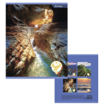 Тетрадь 48л., А5, клетка, Alingar "Nature of Dagestan", скрепка, мелованный картон (стандарт), блок офсет, 4 дизайна в пленке т/у