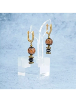 Серьги бижутерия из муранского стекла