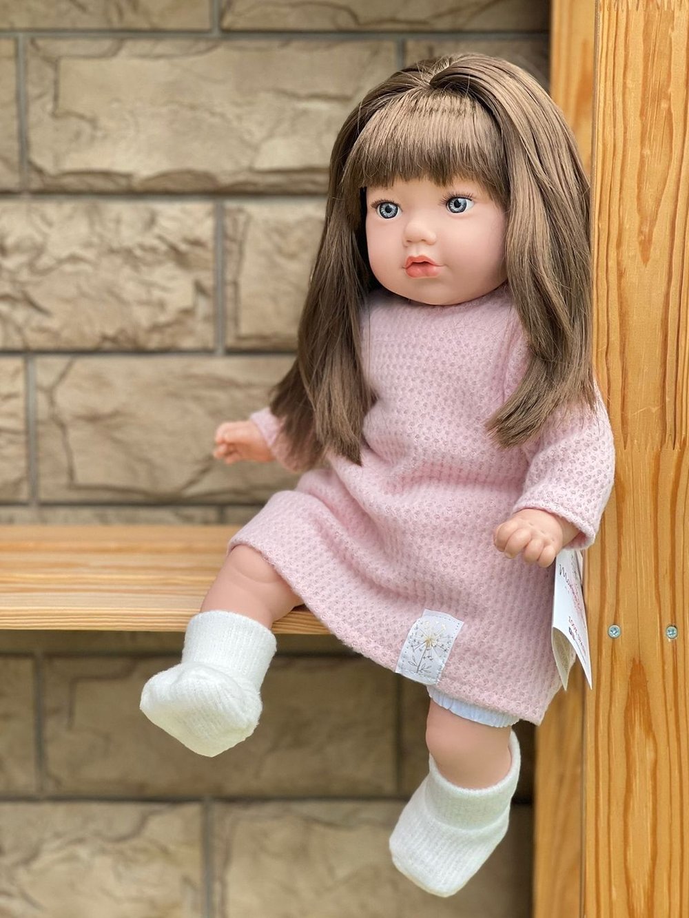 Кукла Marina and Pau 45cм Alina мягконабивная в пакете (M793K)