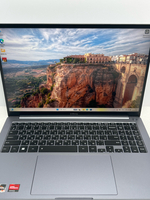 Ноутбук Infinix InBook Y3 Max 16"/Ryzen 5-5500U/RAM 16GB/SSD 512GB/AMD Radeon Graphics/1920x1200/IPS/Windows 11/Подсветка - кл:LED/серебристый. Состояние: Уценка/небольшой след. на матрице от клавиатуры