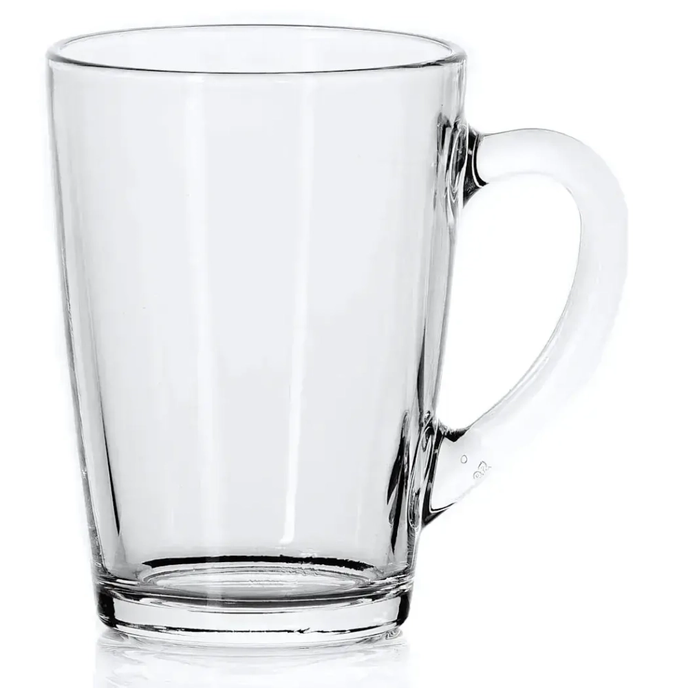 Кружка стеклянная 320мл «С добрым утром» H8500