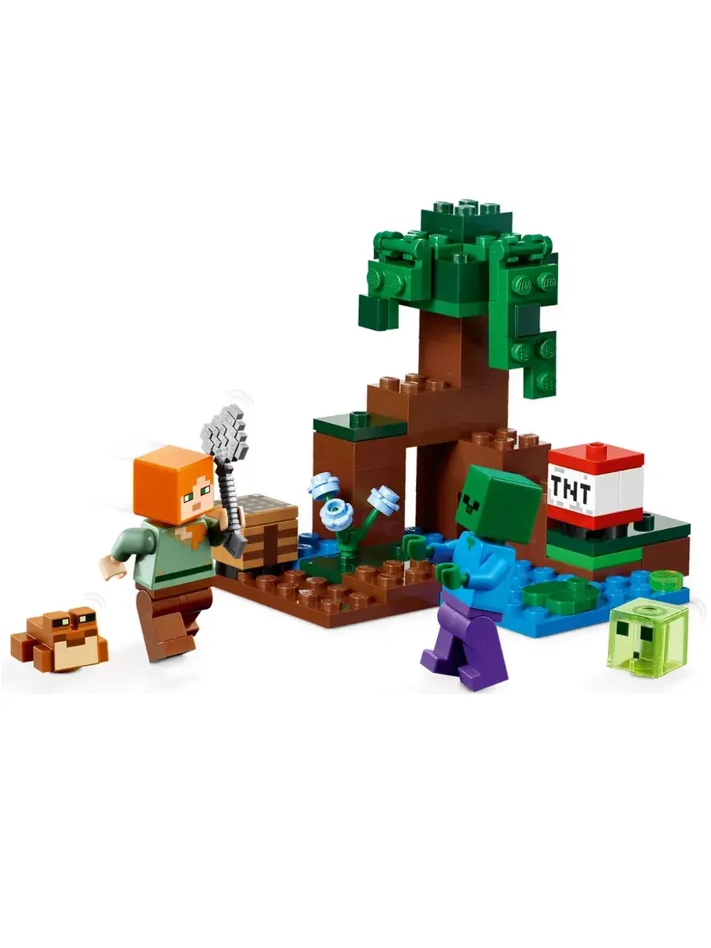 Лего 21240 Приключение на болоте Lego Minecraft