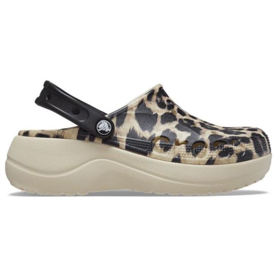 Crocs Baya Platform Clog 'Leopard'