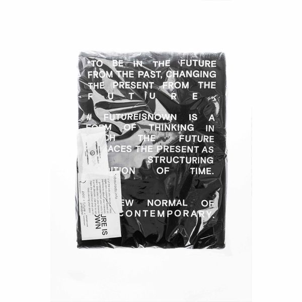 Толстовка Futureisnown Text Back Sweatshirt Черная - фото 14