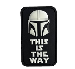 Шеврон This is the way mandolorian PVC