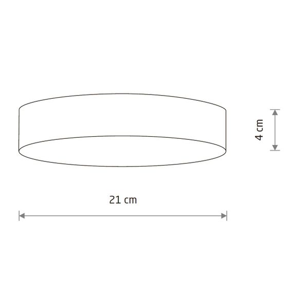 Потолочный cветильник Nowodvorski Lid Round Led Black 10408