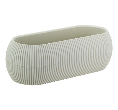 Кашпо ПИКАНТО овальное 280*115*90мм 1,3 л с пристегнутым поддоном