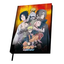 Записная Книжка Naruto Shippuden Konoha Group x4 a5