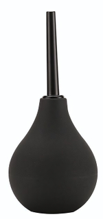 Черный анальный душ Travel Size Anal Douche (Цвет: черный)