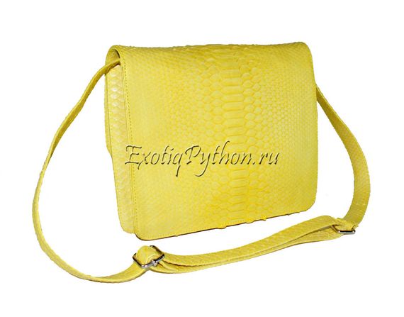 Клатч из кожи питона CL-1