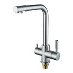 Смеситель для кухни, Frap, с картриджем, подкл к фильтр, хром, F4352-5