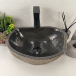 Раковина из речного камня RS-65448 41*29*15 0855