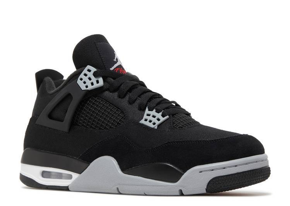 Air Jordan 4 Retro Se "Black Canvas"