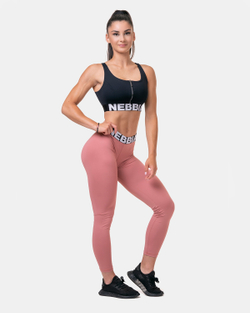 Лосины Nebbia Squat HERO Scrunch Butt leggings 571 Old Rose