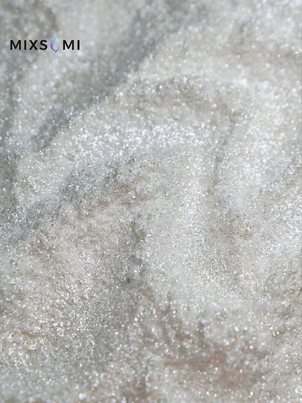 Супер белый мерцающий жемчуг - 9754 перламутровый сухой краситель