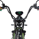 Электроскутер Minako Rex Citycoco 2000w двухколесный зеленый