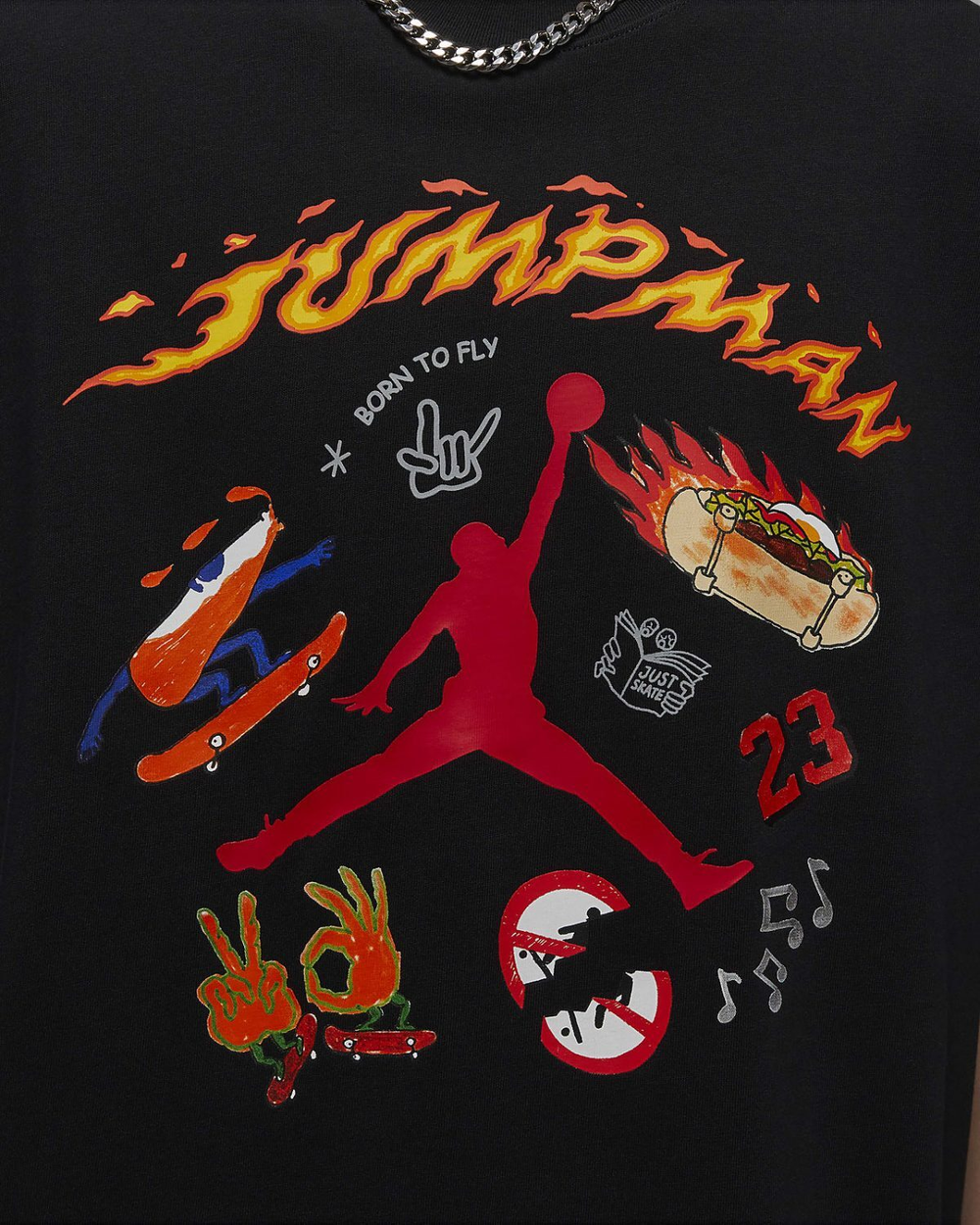 Футболка Jordan 23 Jumpman, черн.