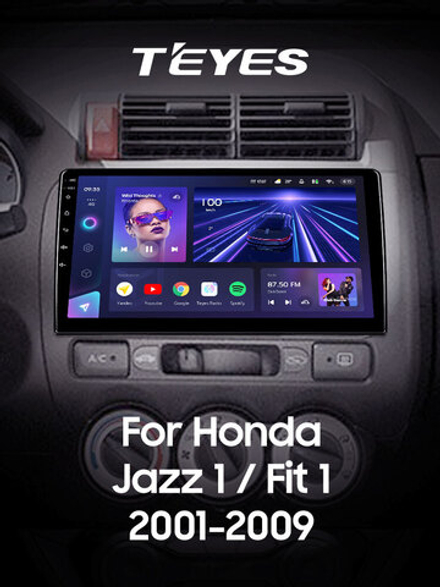 Teyes CC3 9" для Honda Jazz 1 2001-2008