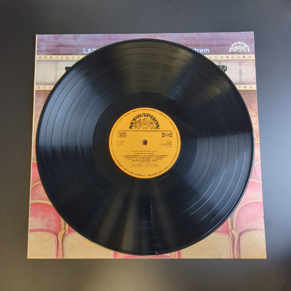 LP Felix Slovacek / Феликс Словачек - Джаз. Виниловая пластинка 12 дюймов. Supraphon Чехословакия 1975 год.