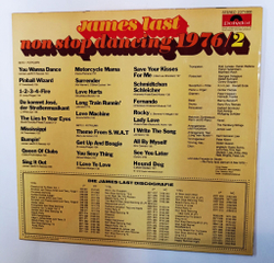 Винтажная виниловая пластинка LP James Last Non Stop Dancing 1976 (Germany 1976)