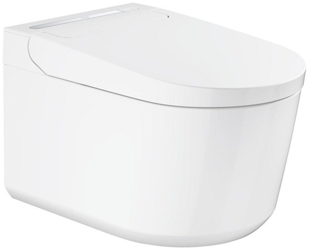 Унитаз-биде GROHE Sensia Pro Smart Toilet для скрытых сливных бачков, подвесной, альпин-белый (36508SH0)