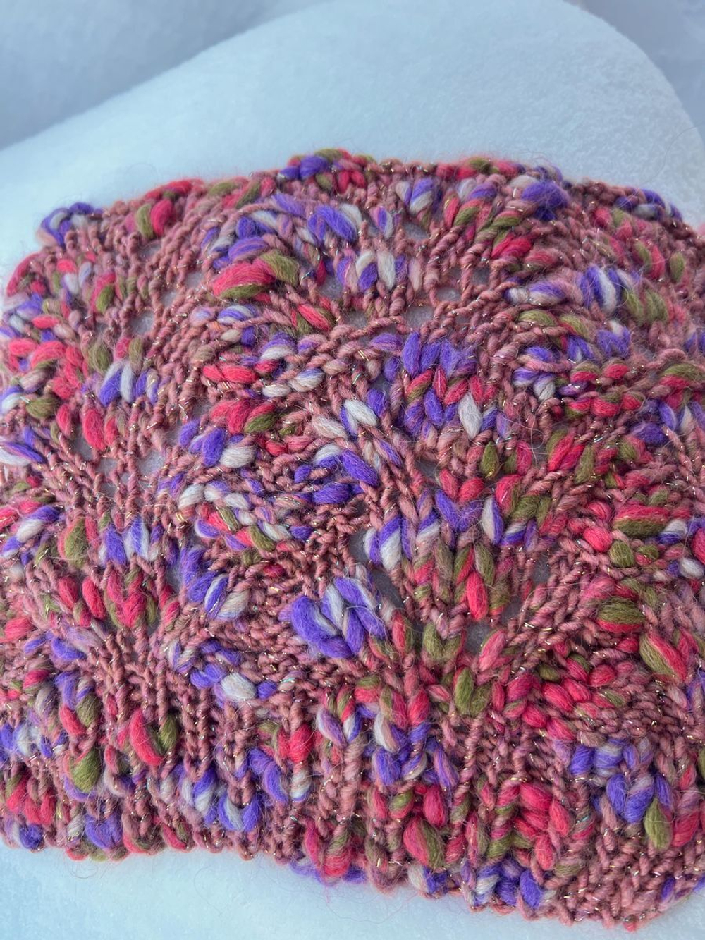 Трикотажная пряжа для вязания MORELINO толстая шишибрики