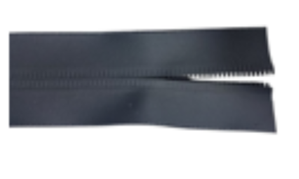 Молния спиральная № 10 водонепроницаемая, чёрный