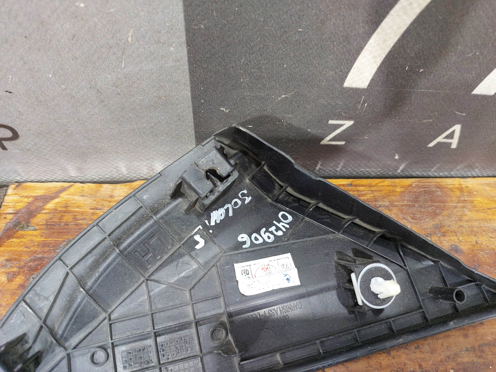 Накладка крыла переднего левого Hyundai Solaris 2 (HCR) 17-нв Б/У Оригинал 86180H5000