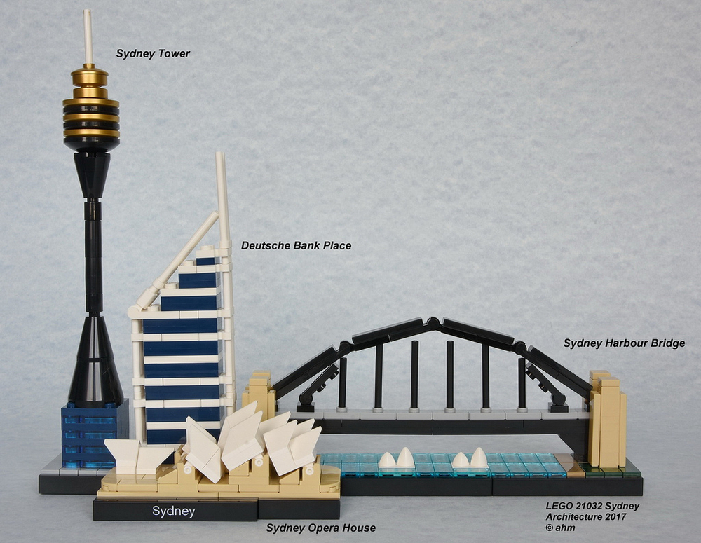 LEGO Architecture: Сидней 21032 — Sydney — Лего Архитектура