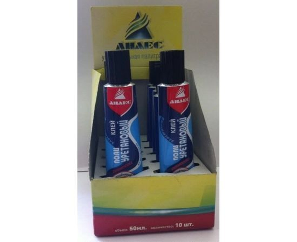 Клей Анлес Радикал универс. чер. (особопроч./морозост.)шоу-бокс, отг.10шт, туба50мл(наполнение 40мл)