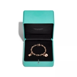 Браслет из розового золота 18k,Tiffany 💠Hard Wear Small link