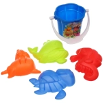 Набор для игры в песочнице «Забава», 17,5*10*9,5 см, 9 предметов, микс