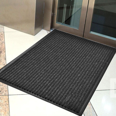 Коврик 120*200см влаговпитывающий ребристый FLOOR MAT "Стандарт", черный